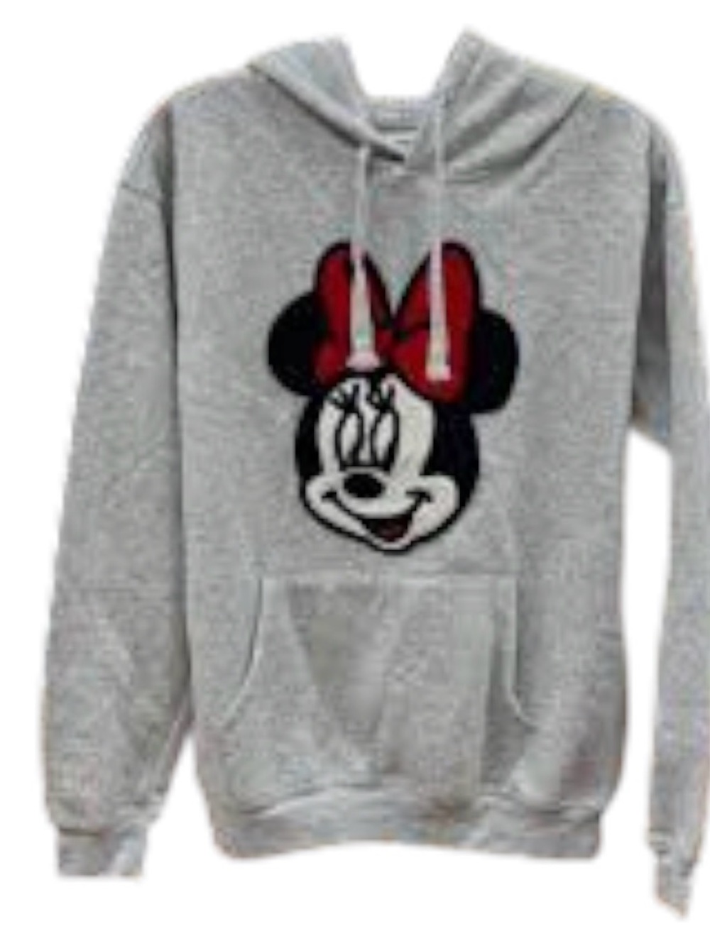 Disney Grey Hoodie with Red and Black Graphic